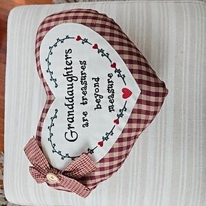 NWOT Pillow for Granddaughter - Perfect Christmas gift.